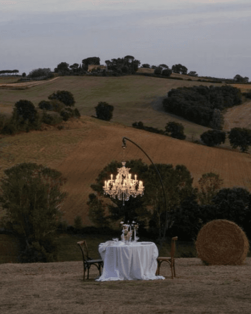 Hillside Candlelit Dinner